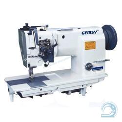 Gemsy GEM 2000S-1B двухигольная промышленная швейная машина для тяжелых материалов