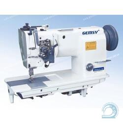 Gemsy GEM 2000S-2B двухигольная промышленная швейная машина для тяжелых материалов