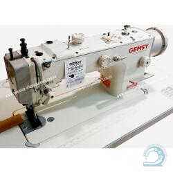 GEMSY GEM0311D промышленная одноигольная швейная машина с шагающей лапкой и "перетопом"