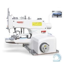 Gemsy GEM373 пуговичный полуавтомат цепного стежка
