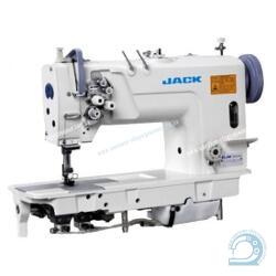 Jack JK-58720-005 двухигольная промышленная машина игольным продвижением материала и увеличенными челноками