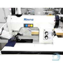 Minerva M-H781 одно игольная промышленная машина имитации настоящего ручного стежка