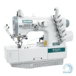 Siruba F007J-W222-240/FHA плоскошовная распошивальная четырехниточная швейная машина с подгибкой края изделия