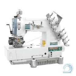 Siruba HF008-02064P/HHD двухигольная машина цепного стежка с задним пуллером