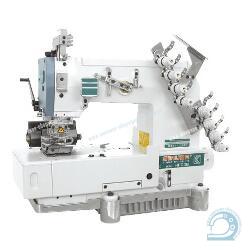 SIRUBA HF008-0464-254P/HPR/B519R четырехигольная машина цепного стежка (поясная) с задним пуллером и улиткой