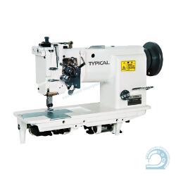 Typical GC6240B двухигольная машина с функцией отключения игл, увеличенными челноками и игольным продвижением материала