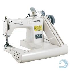 Typical GK 397 двухигольная машина цепного стежка с П-образной платформой
