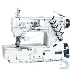 Typical GK335D-1356 трехигольная пятиниточная плоскошовная машина с прямым приводом