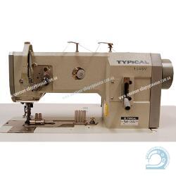 Typical TW1-1245V одноигольная машина с тройным продвижением материала и врезным окантователем