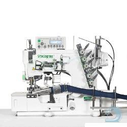 ZOJE W-562-2-356 BD D3B промышленная распошивальная машина для окантовки бейкой с прямым приводом и полной автоматикой